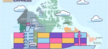 Gửi hàng đường biển Canada Gửi hàng đường biển Canada
