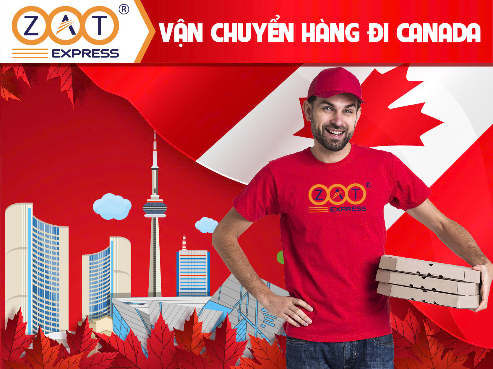 Vận chuyển hàng đi Canada