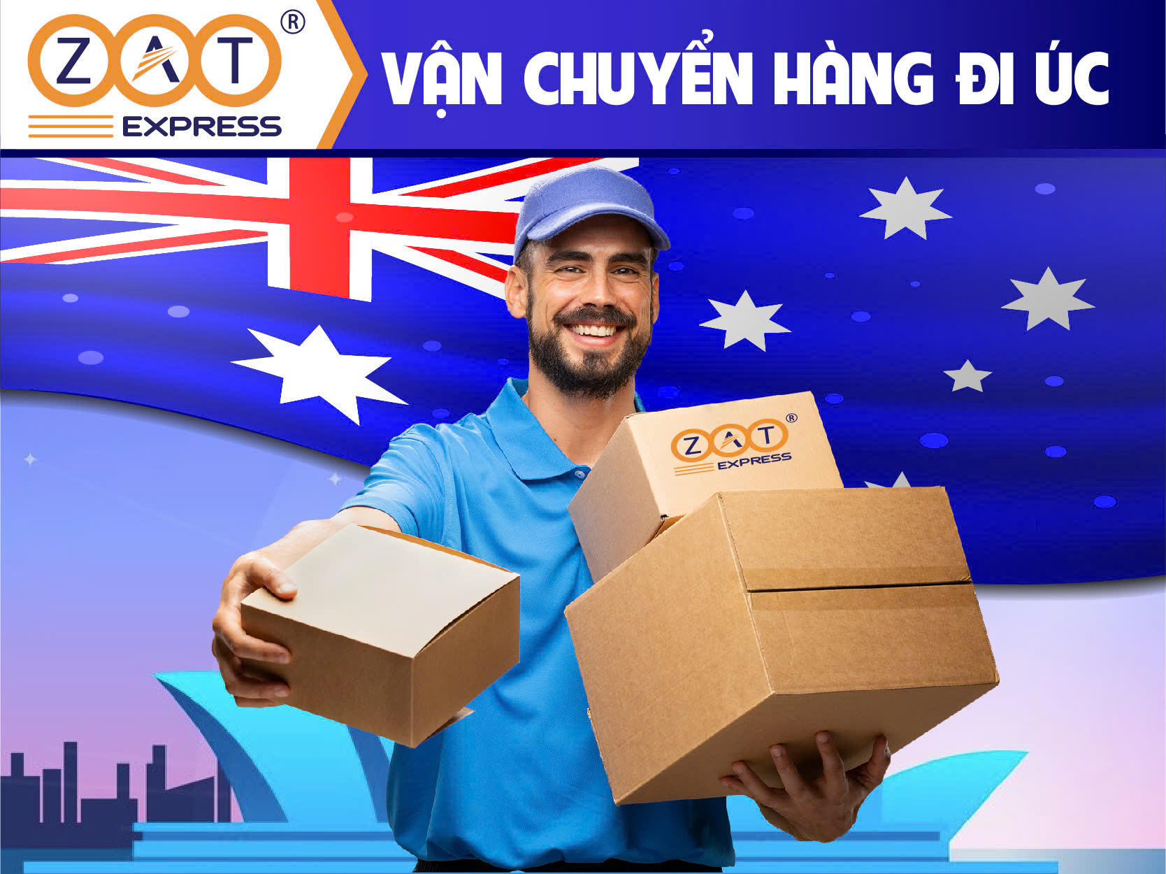 Vận chuyển hàng đi Úc